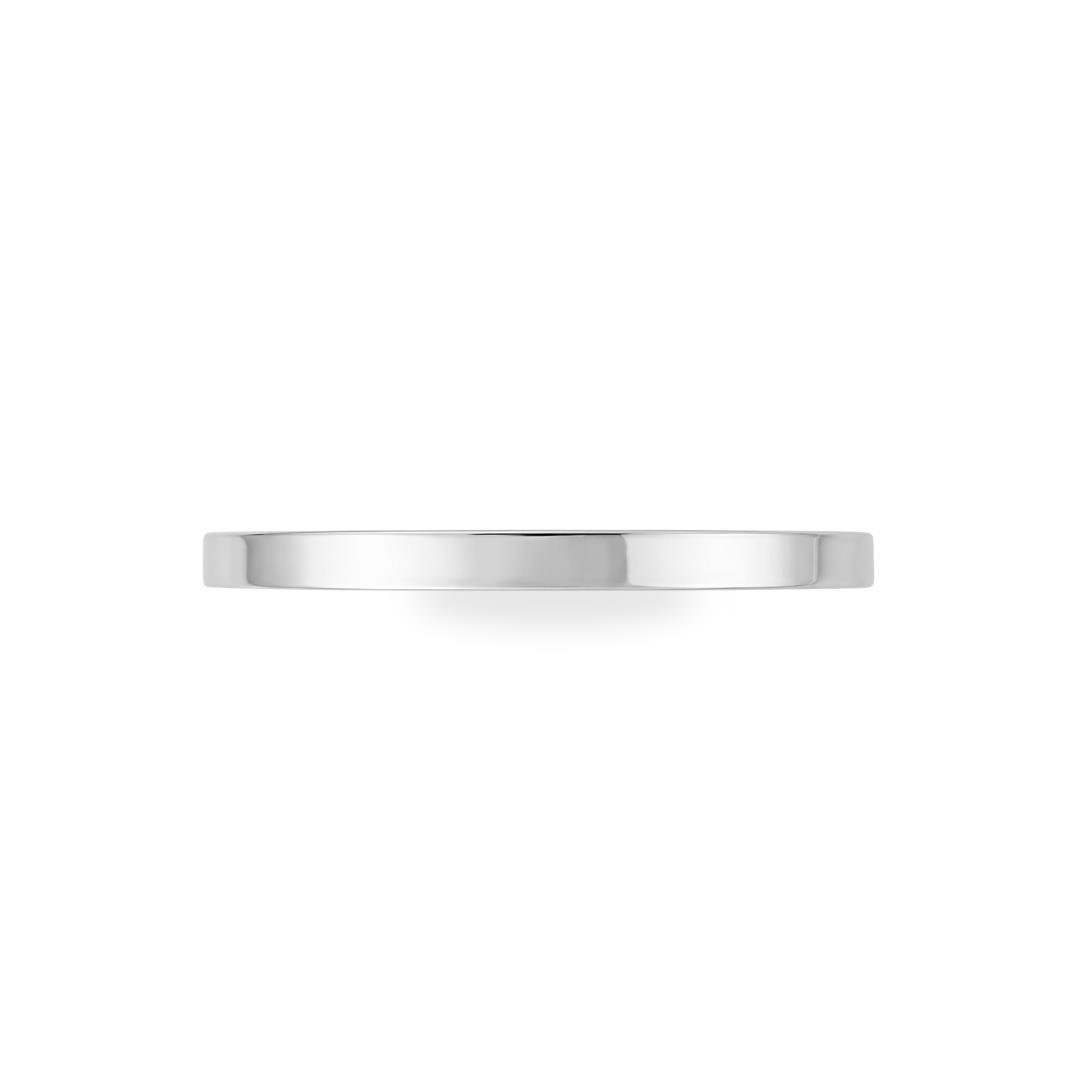 BRACELETE LISO ARO RETANGULAR 4,6MM