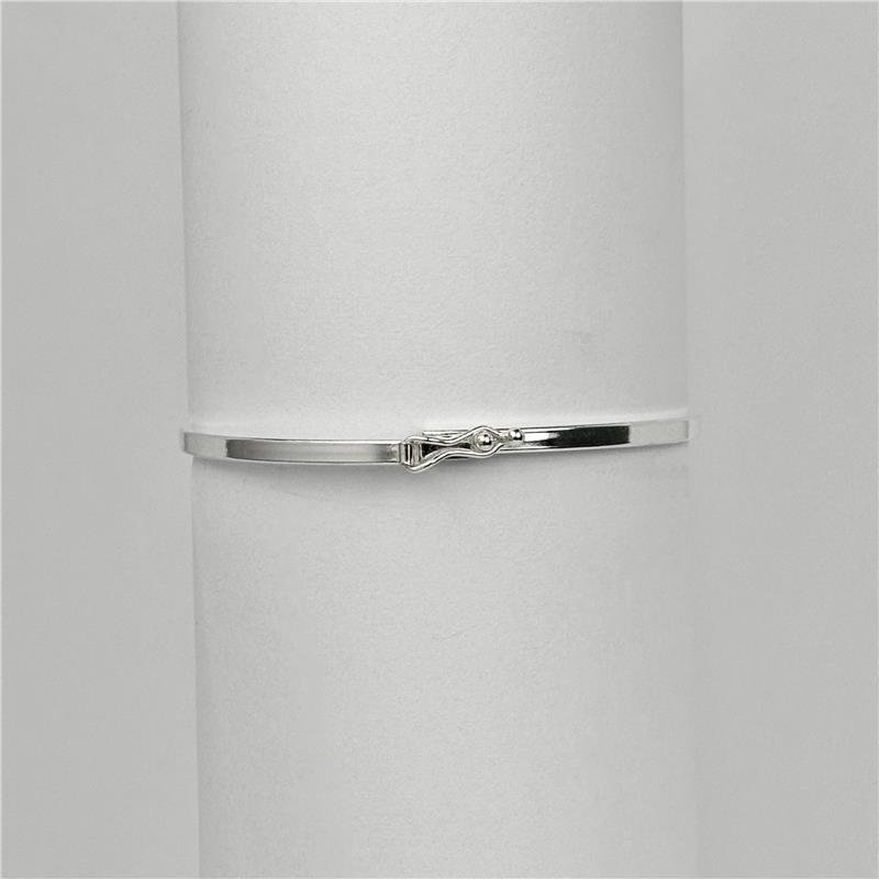 BRACELETE LISO ARO QUADRADO 2,5MM