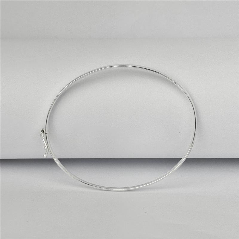 BRACELETE LISO ARO MEIA CANA 4MM