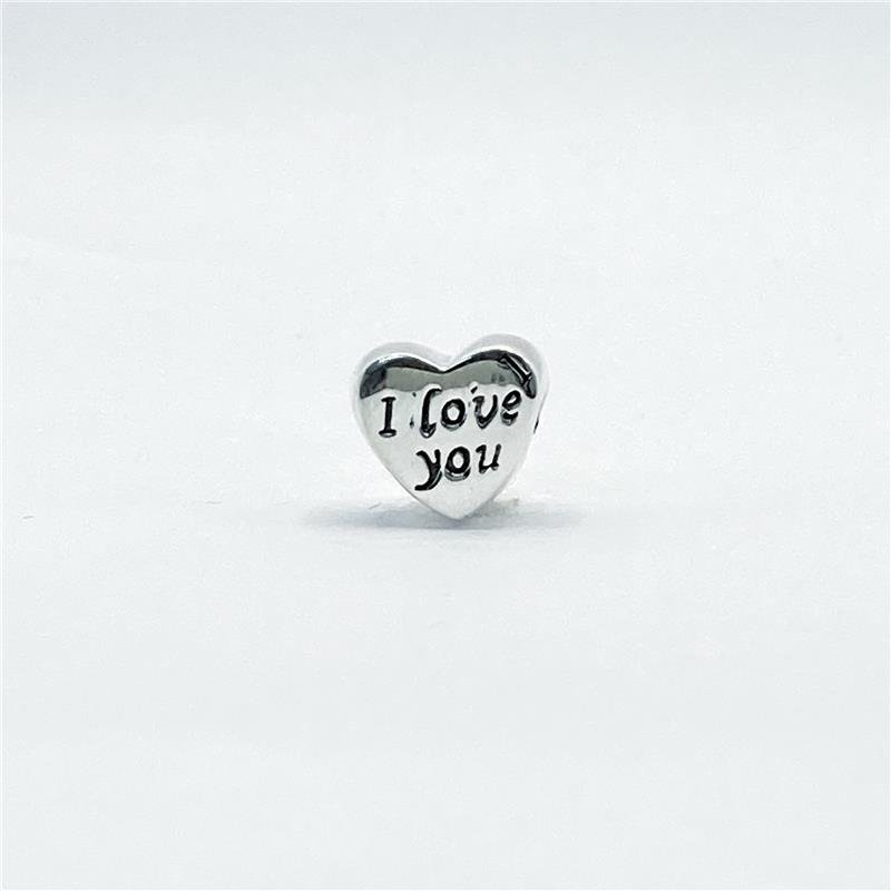 BERLOQUE LISO CORAÇÃO I LOVE YOU 1,1CM