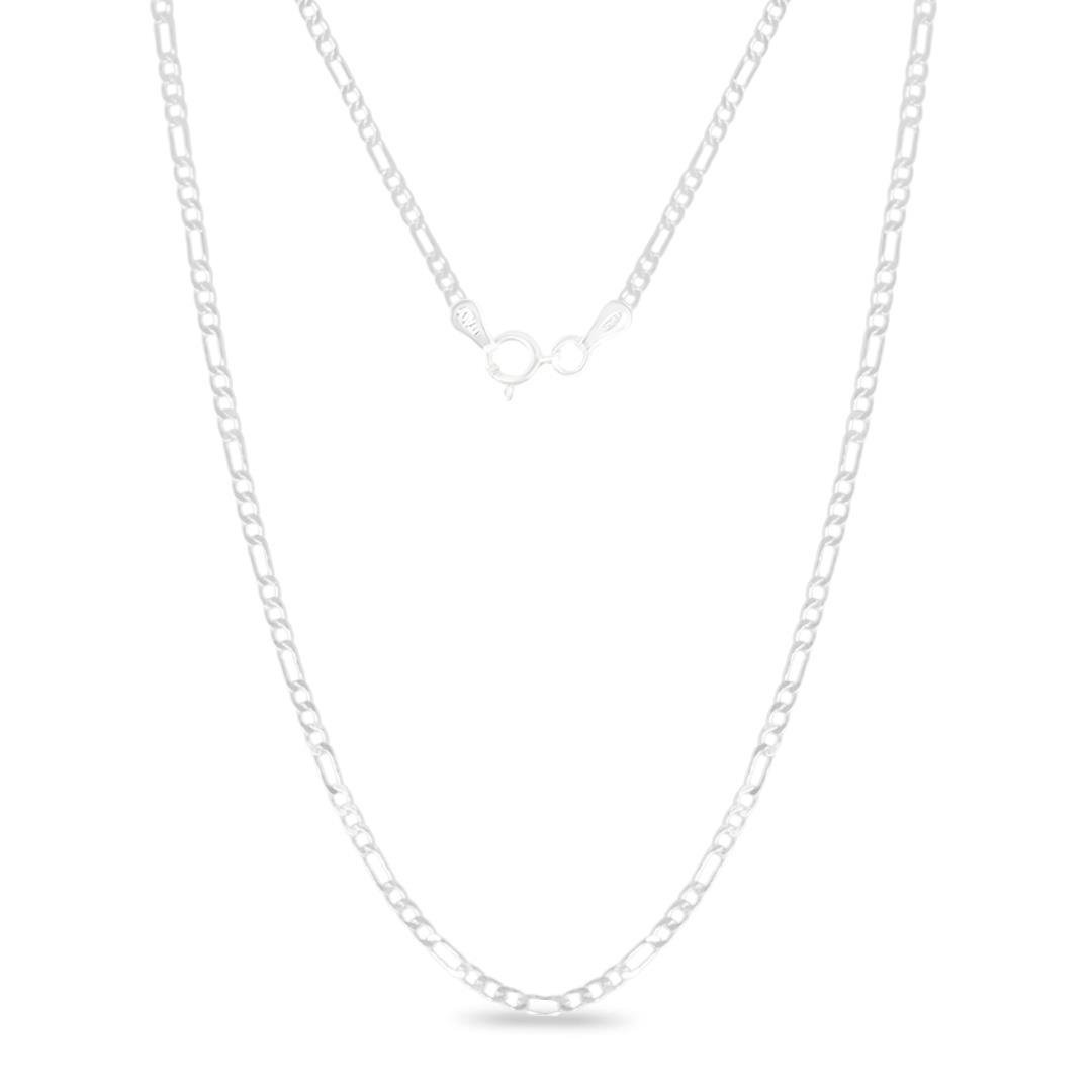 CORRENTE LISA ELO 3X1 2MM X 70CM