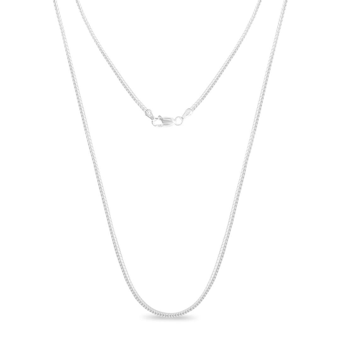 CORRENTE LISA RABO DE RATO 1,3MM X 45CM