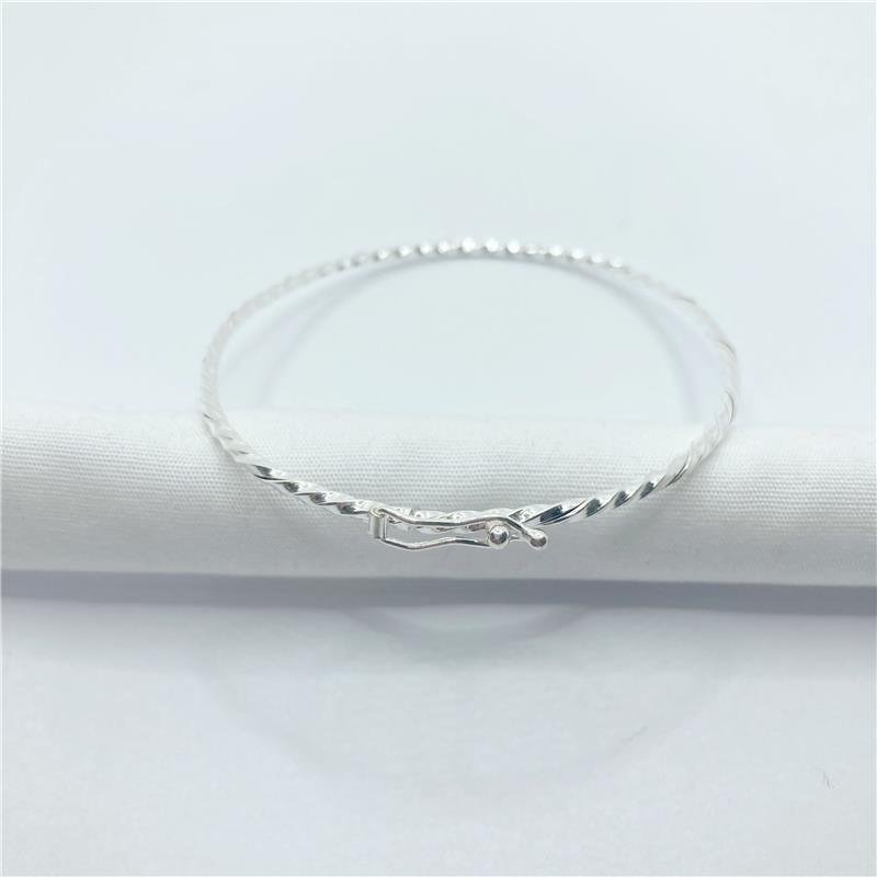 BRACELETE LISO ARO TORCIDO 2MM