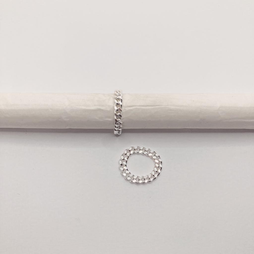 ANEL LISO CORRENTE GRUMET 5MM