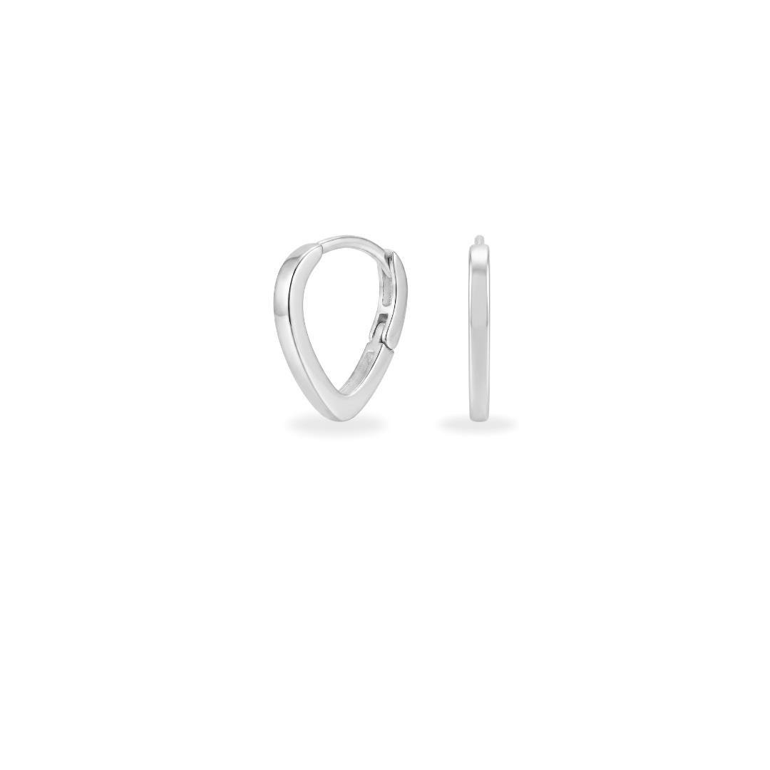 ARGOLA LISA TRIANGULAR 11MM 