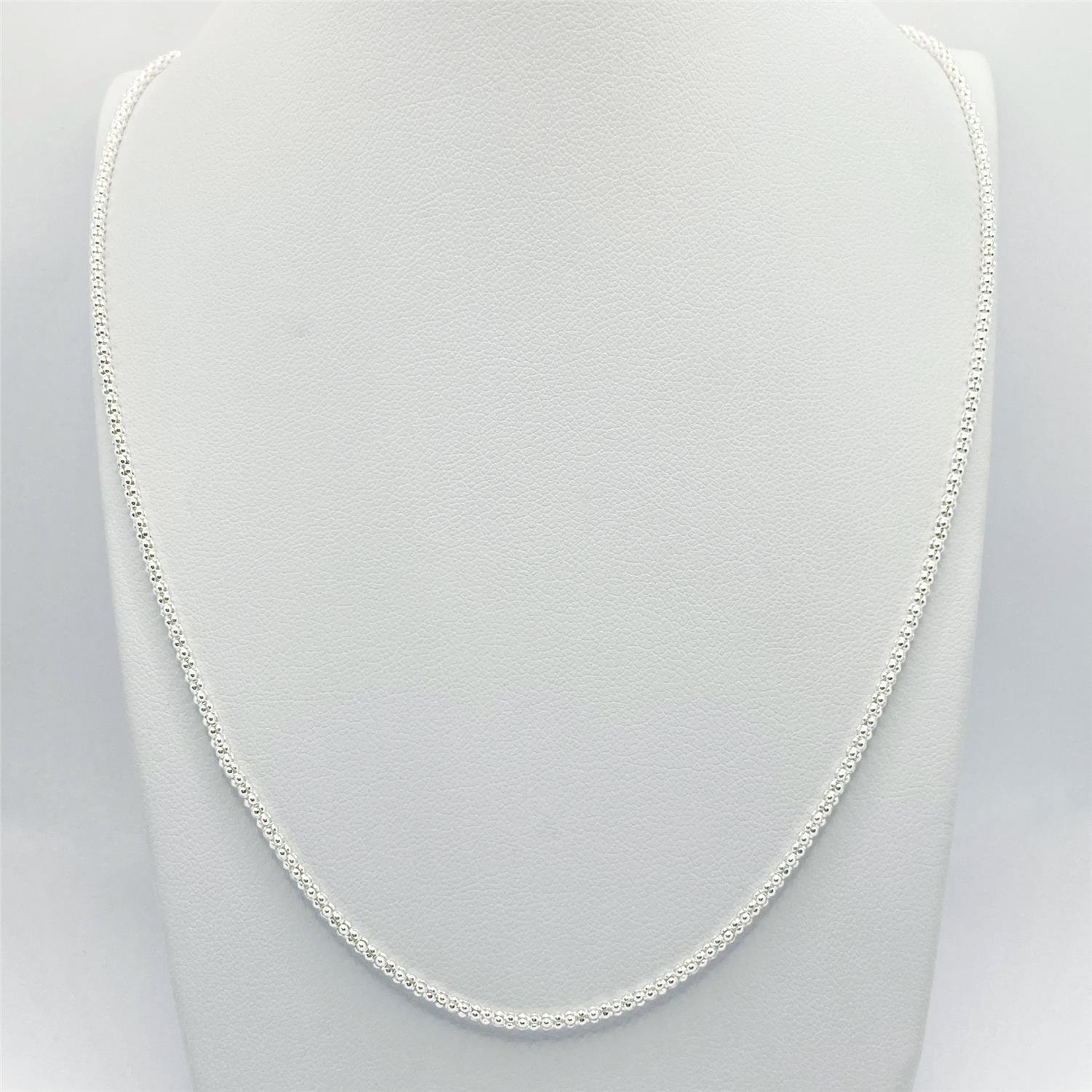 CORRENTE LISA PIPOCA 2MM X 60CM
