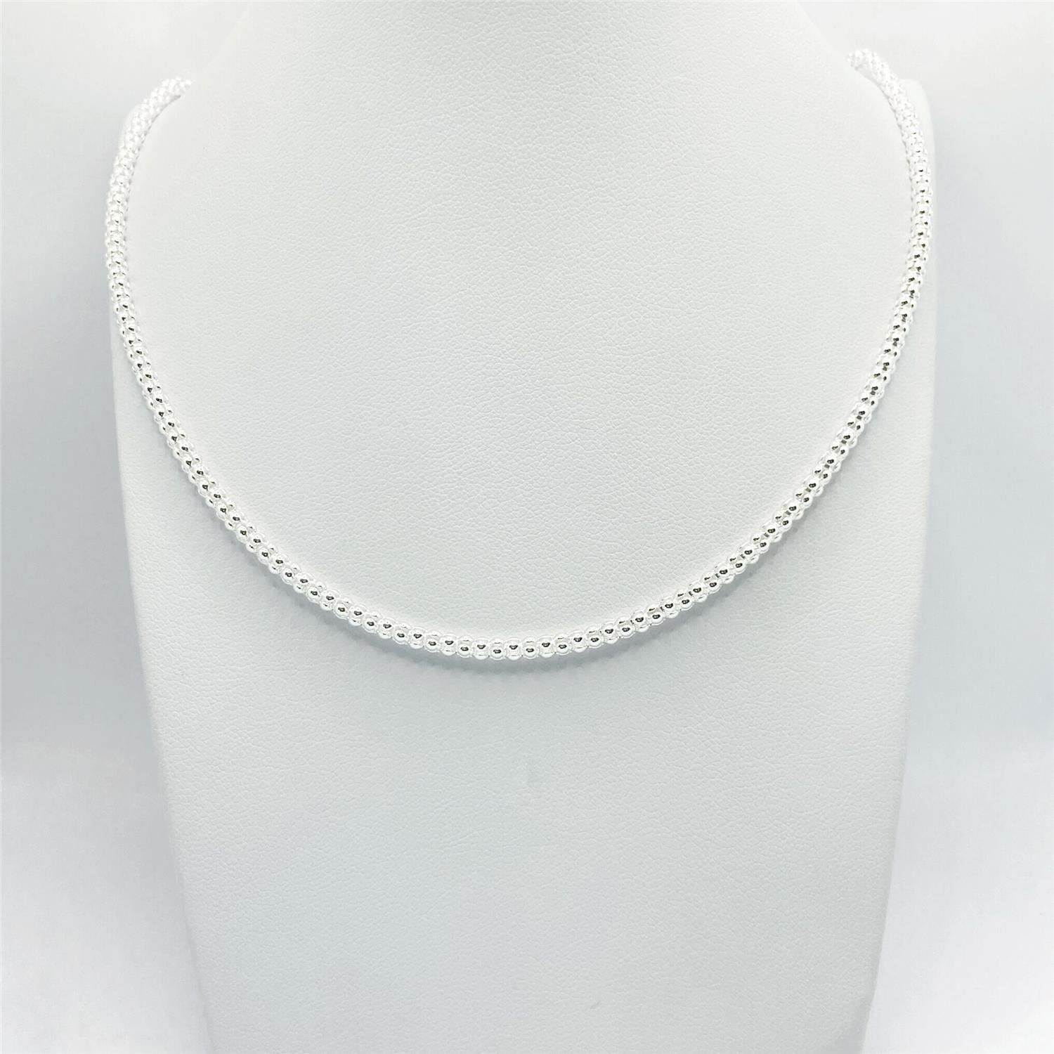 CORRENTE LISA PIPOCA 3MM X 50CM