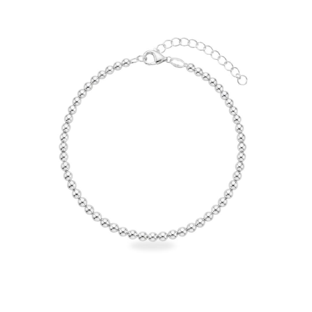 PULSEIRA LISA BOLINHAS INTEIRA 3MM