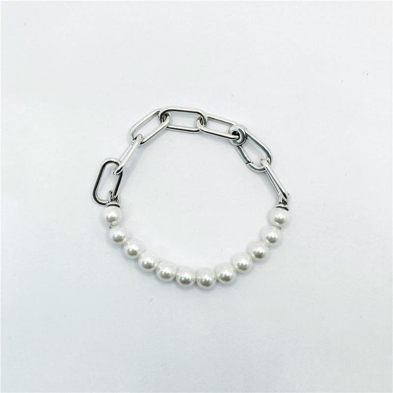 PULS LISA LAP PEROLAS 6MM E CORRENTE 8MM X 18,5CM