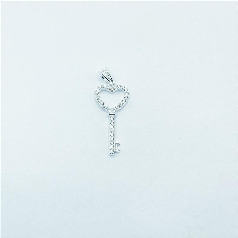 PING LISO LAP CHAVE CORAÇÃO 2,4CM