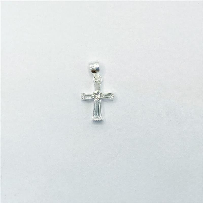 PING LISO LAP CRUZ PONTO DE LUZ NO MEIO 1,4CMX1,1CM
