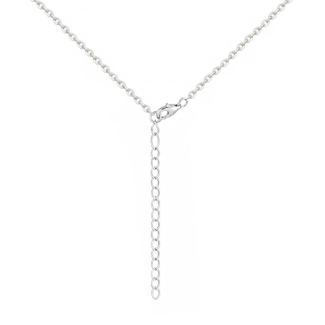 COLAR LISO LAP DOIS CIRCULOS PEQUENOS 40+5CM