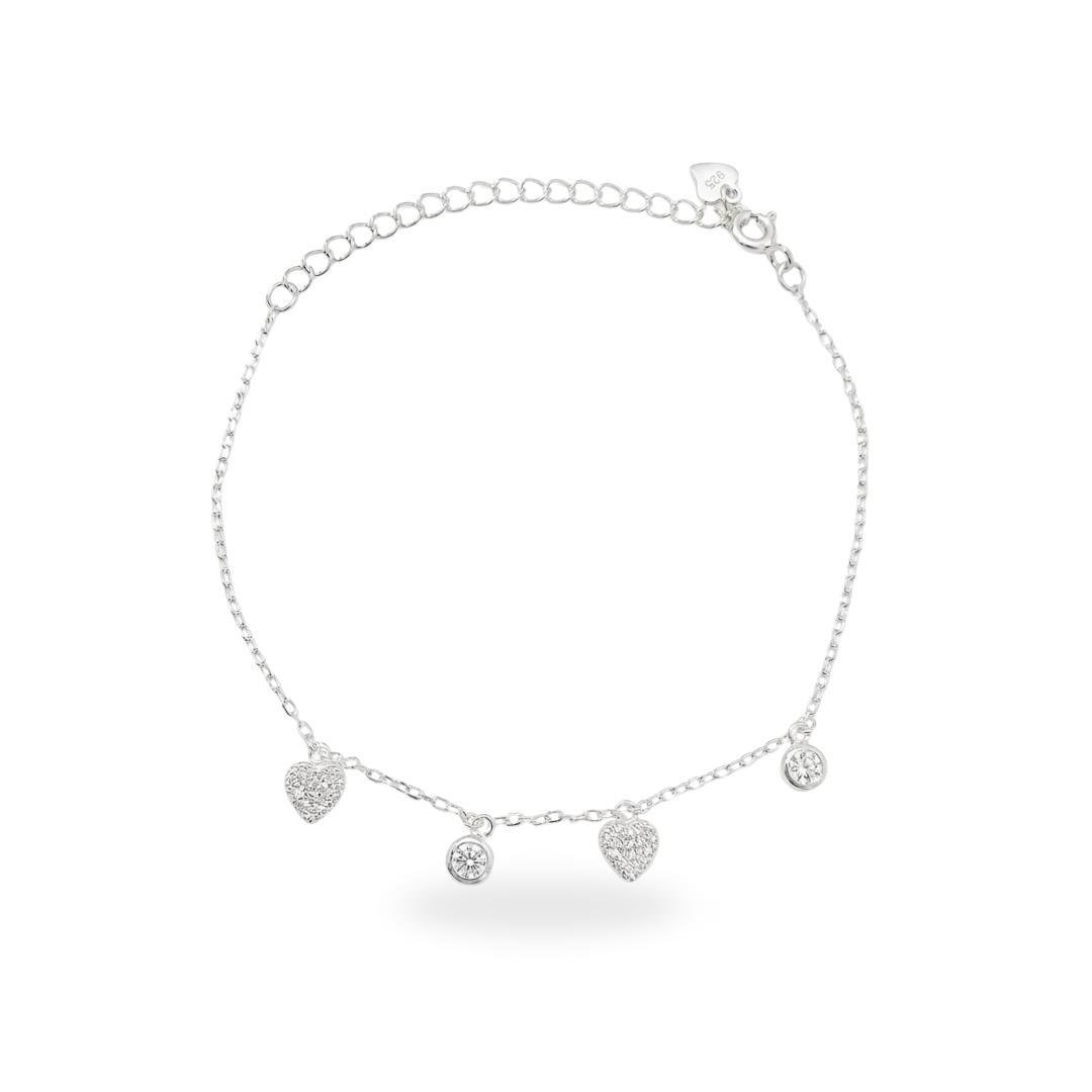 PULS LISA LAP CORAÇÕES E PONTOS DE LUZ PENDURADOS 16+5CM