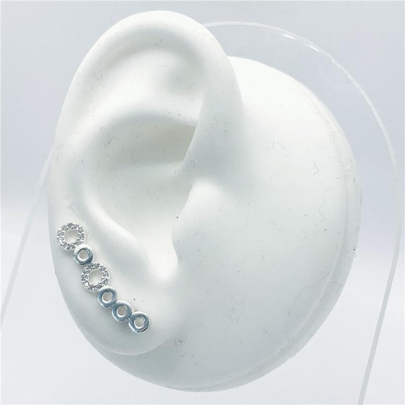 BR LISO LAP EAR CUFF 6 CIRCULOS