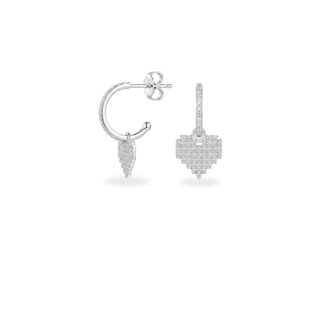 ARG LISA LAP 1,5MM X 1,4CM COM CORAÇÃO PENDURADO