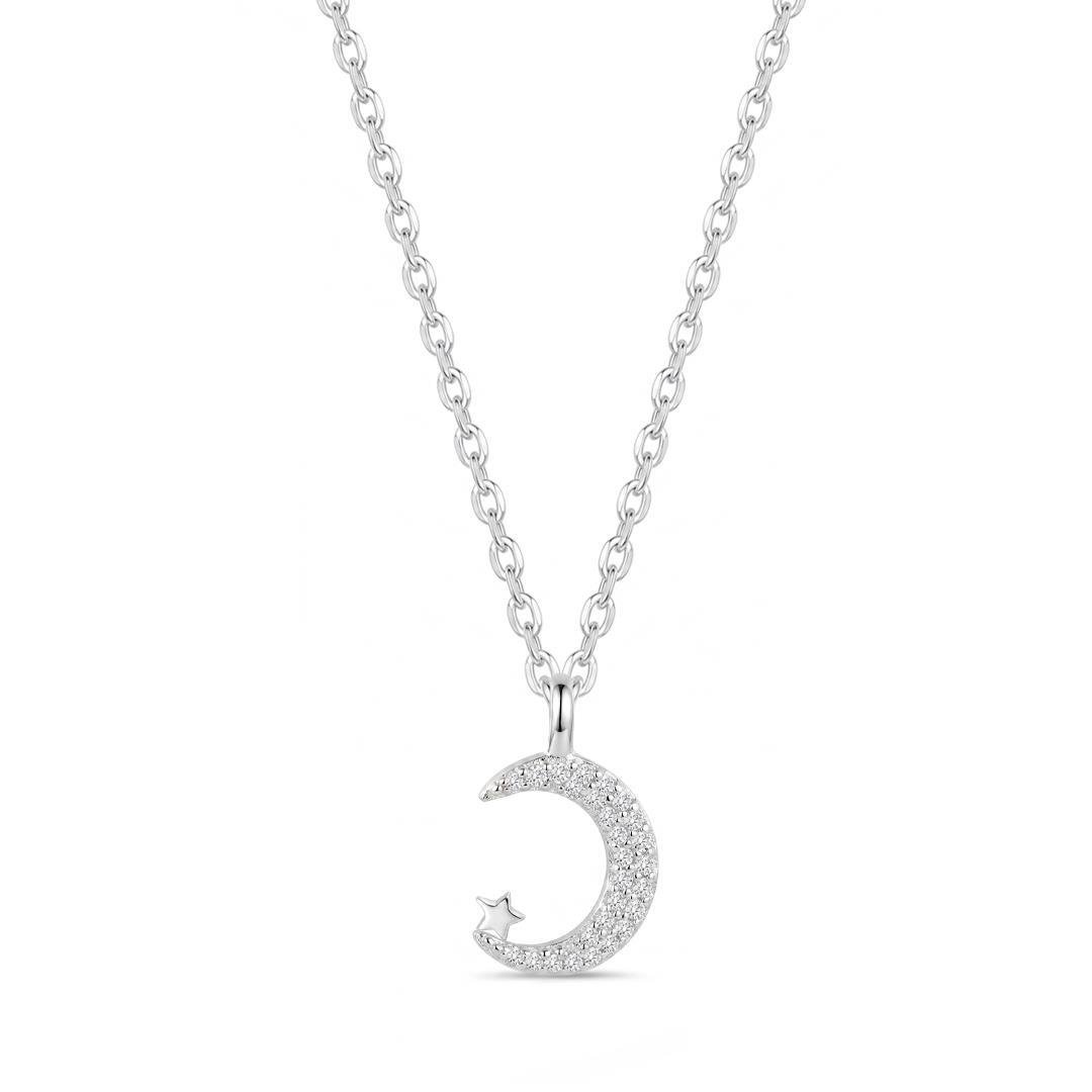 COLAR LISO LAP LUA E MINI ESTRELA 40+5CM