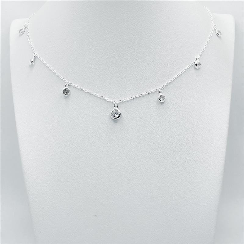 CHOCKER LISA LAP 7 PONTOS DE LUZ 35+5CM