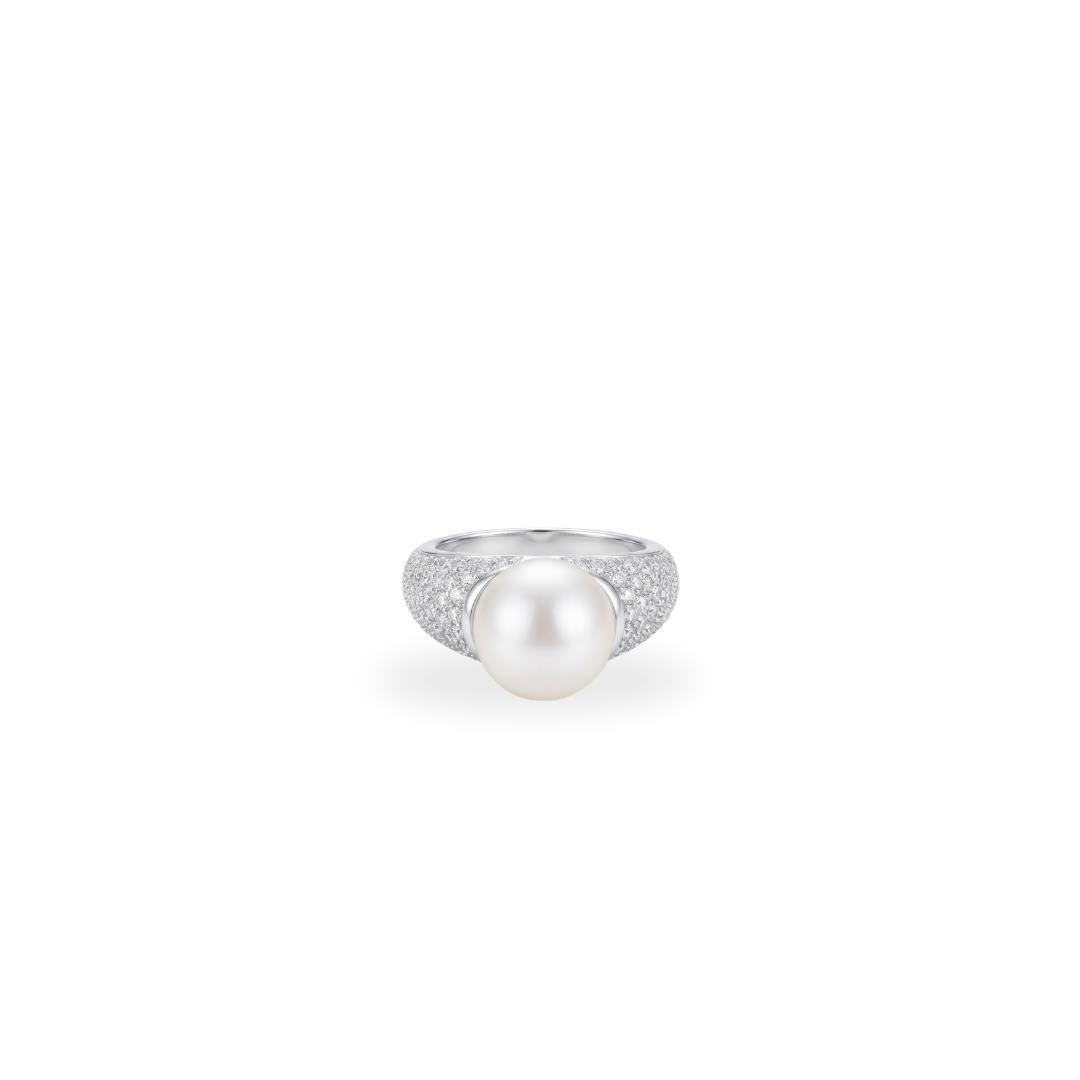 ANEL LISO LAP PÉROLA 10MM