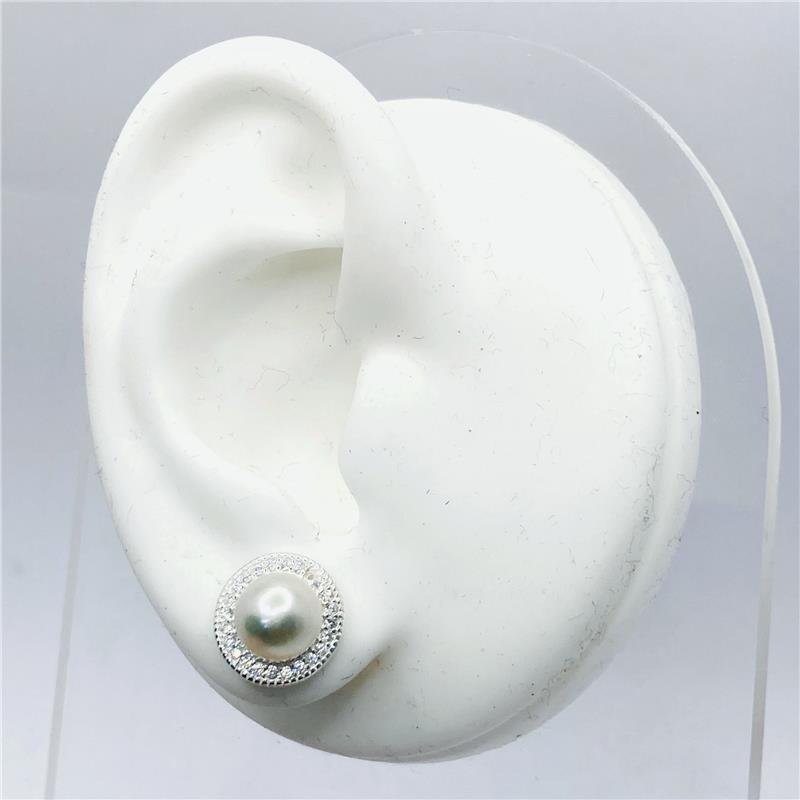 BR LISO LAP REDONDO 1,1CM COM PÉROLA