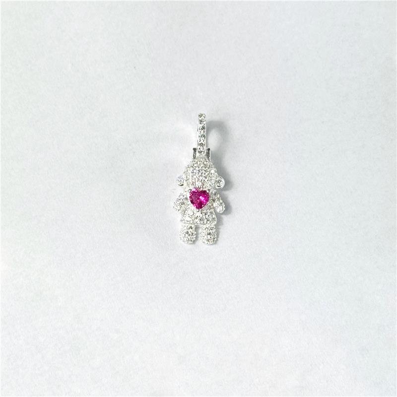 PING LISO LAP MENINA COM CORAÇÃO 2CM