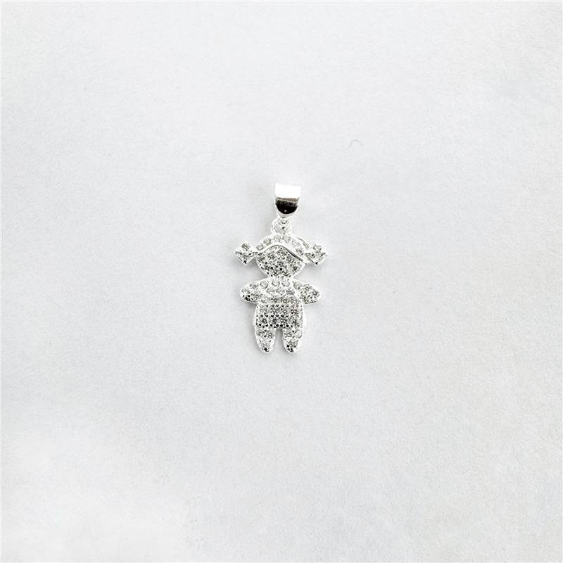 PING LISO LAP MENINA CRAVEJADO 1,7CM