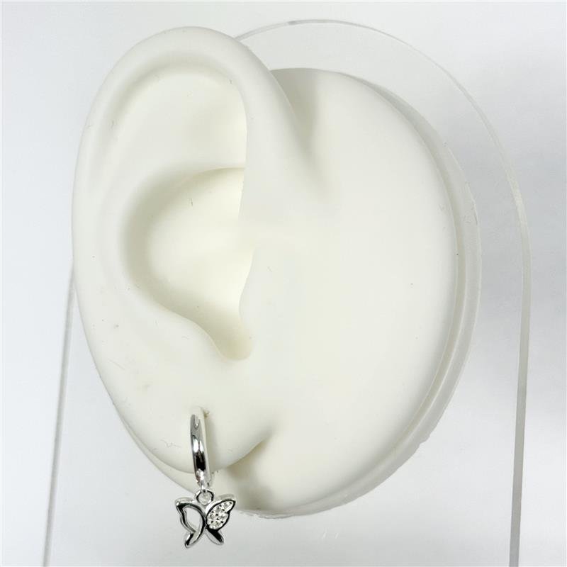 ARG LISA LAP 2MM X 1CM COM BORBOLETA PENDURADA