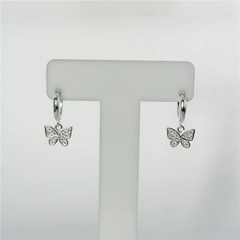 ARG LISA LAP 2MM X 1CM COM BORBOLETA PENDURADA