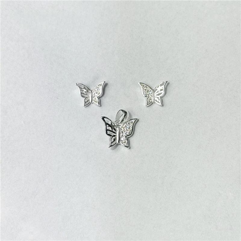 CONJ LISO LAP BORBOLETA VAZADA
