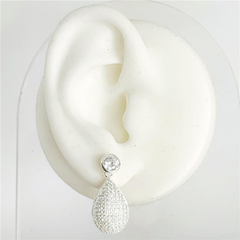 BR LISO LAP GOTA CRAVEJADA 1,8CM E PONTO DE LUZ 6MM