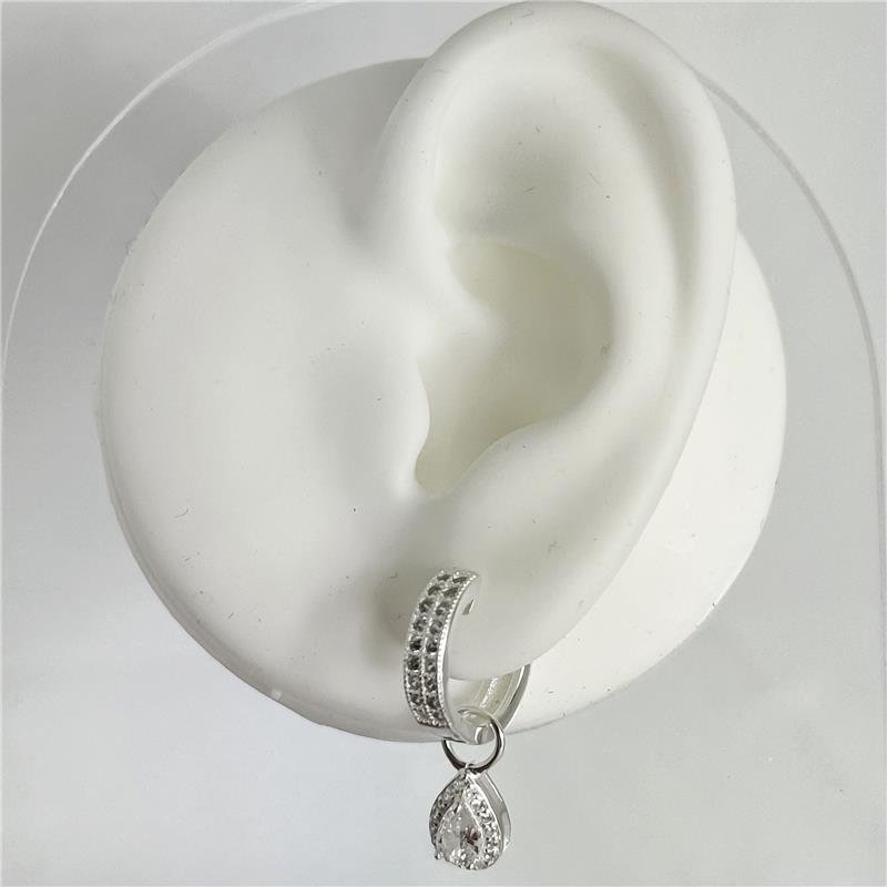 ARG LISA LAP 4MM X1,4CM GOTA PENDURADA 1CM
