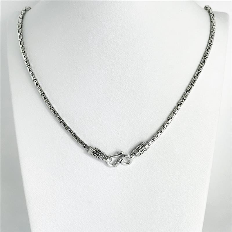 CORRENTE LISA BALI PONTO PERUANO 2MM 60CM