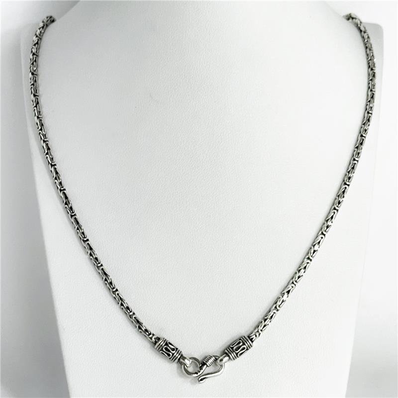 CORRENTE LISA BALI PONTO PERUANO 2MM 70CM