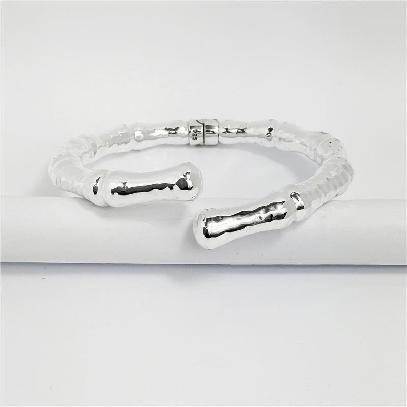 BRACELETE LISO ELETROFORMAÇÃO BAMBU