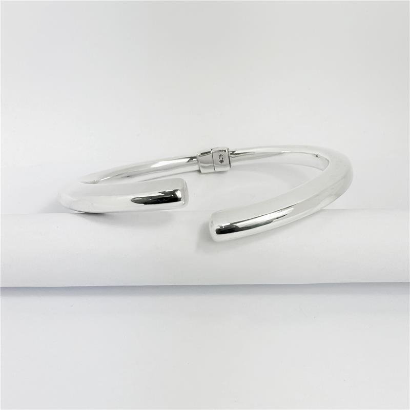 BRACELETE LISO ELETROFORMAÇÃO 2 PONTAS ACHATADO