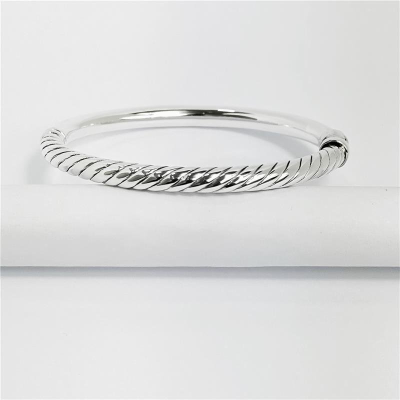 BRACELETE LISO ELETROFORMAÇÃO PARTE DE CIMA TRABALHADA