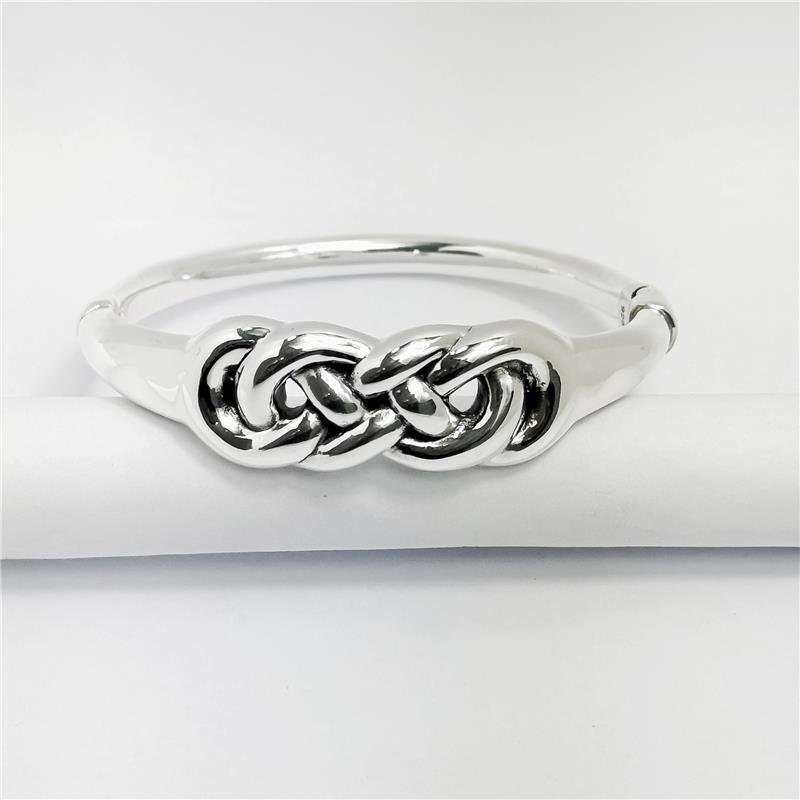 BRACELETE LISO ELETROFORMAÇÃO ENTRELAÇADO