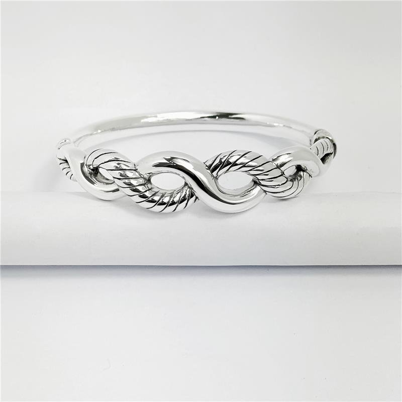 BRACELETE LISO ELETROFORMAÇÃO ENTRELAÇADO LISO E TRABALHADO