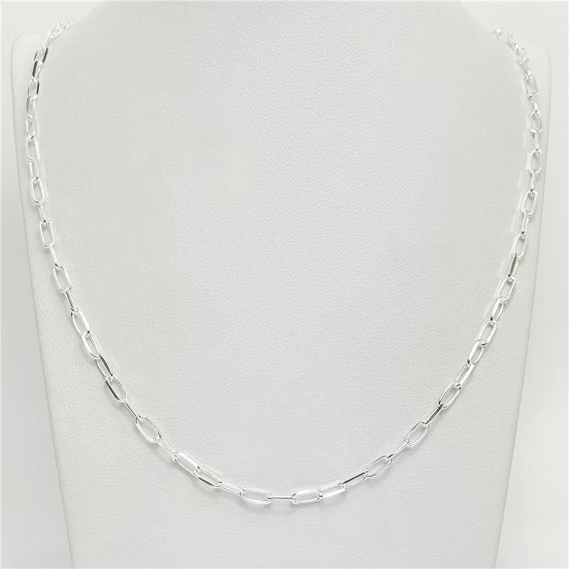 CORRENTE LISA ELO OVAL 3MM X 60CM