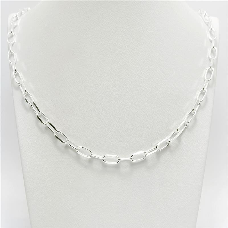 CORRENTE LISA ELO OVAL 5MM X 60CM