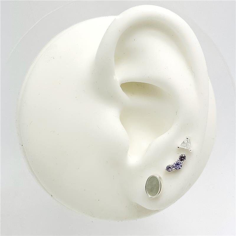 BR LISO LAP TRIO PTO DE LUZ TRIANG +TRIO LILAS + OVAL MADREPEROLA