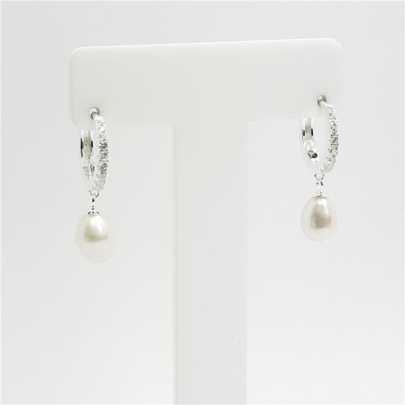 ARG LISA LAP 2MM X 1,3CM COM PEROLA PENDURADA