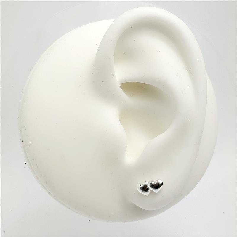 BR LISO 2 CORAÇÕES ABAULADOS 4MM X 8MM
