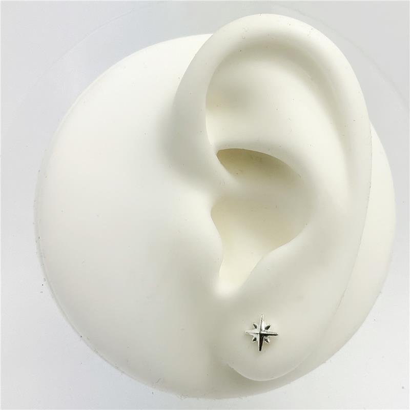BR LISO ESTRELA 8 PONTAS ALTO RELEVO 6MM