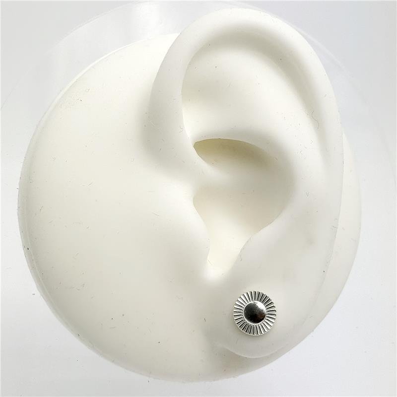 BR LISO REDONDO COM CIRCULO CENTRAL TEXTURA RISCOS 8MM