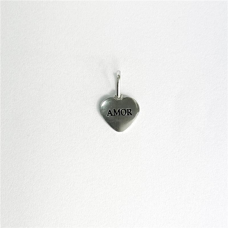 PING LISO CORAÇÃO AMOR + LOVE 1,1CM