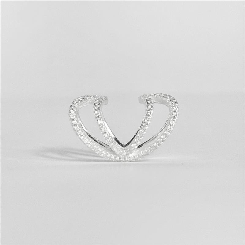 PIERCING FAKE LISO LAP VAZADO 1,2CM X 2,3CM