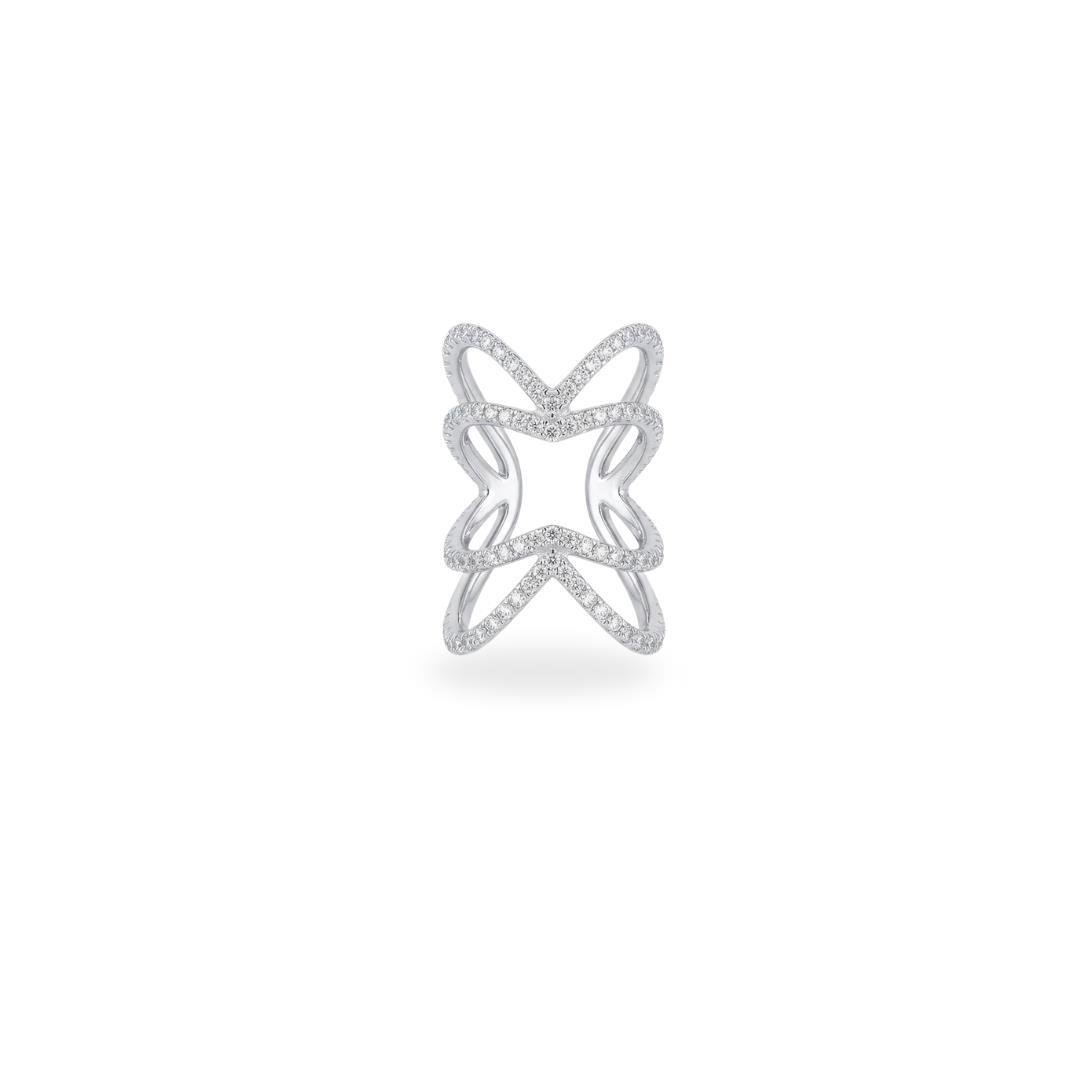 PIERCING FAKE CRAVEJADO VAZADO 2,3CM