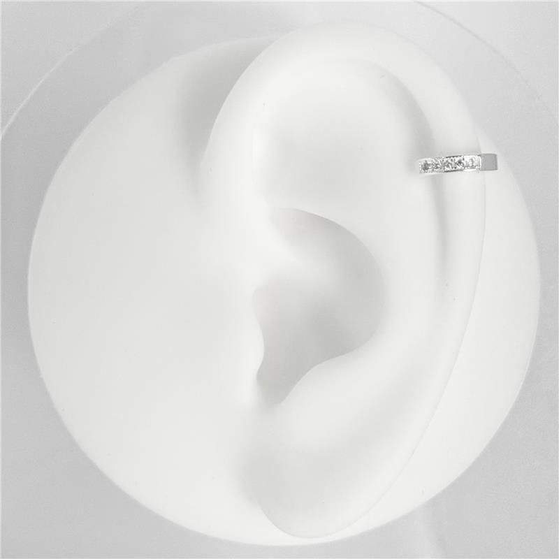 PIERCING FAKE LISO LAP 5 PEDRAS 1,8MM X 9MM