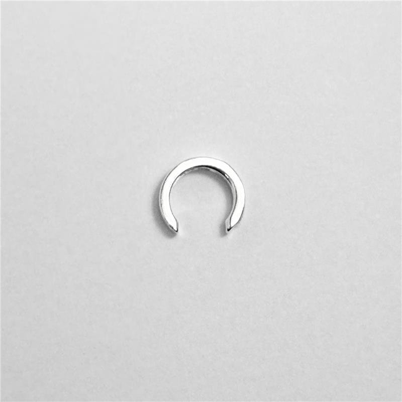 PIERCING FAKE LISO LAP 5 PEDRAS 1,8MM X 9MM