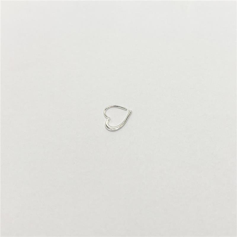 PIERCING LISO CORAÇÃO 8MM